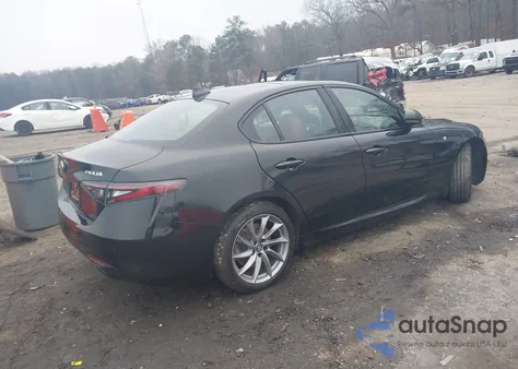 2024 Alfa Romeo Giulia Ti Rwd из США, поврежденный, VIN ZARFAMBN5R7679958